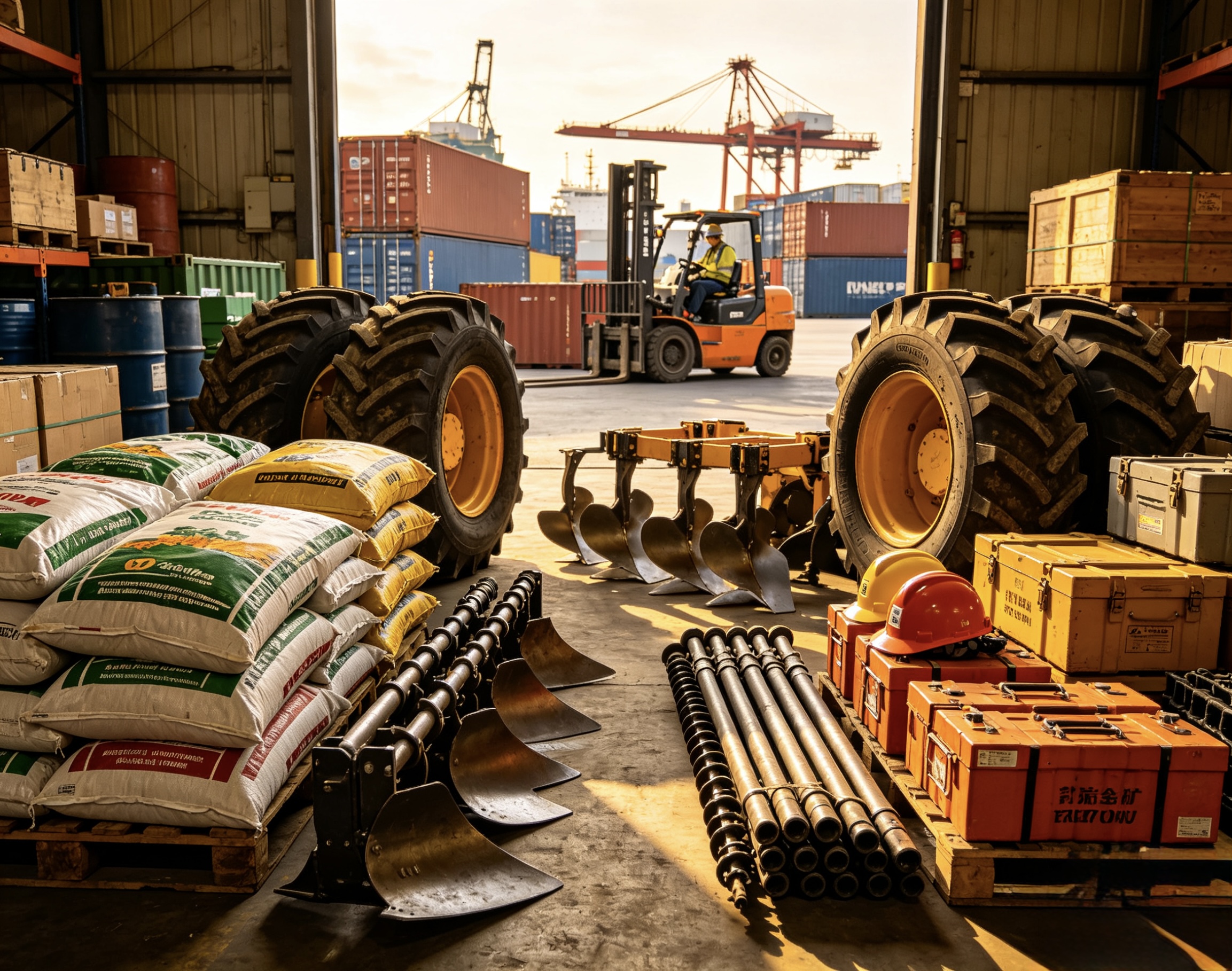 Agricultura e industria minera